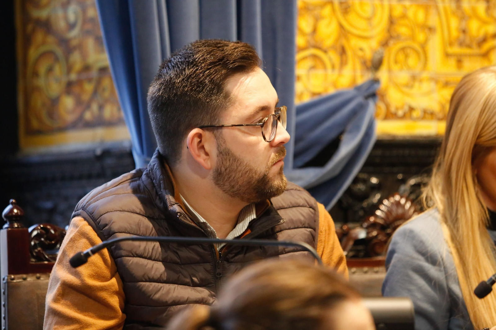 Fotos del Pleno del Ayuntamiento de Algeciras con el plantón de la oposición al alcalde Landaluce