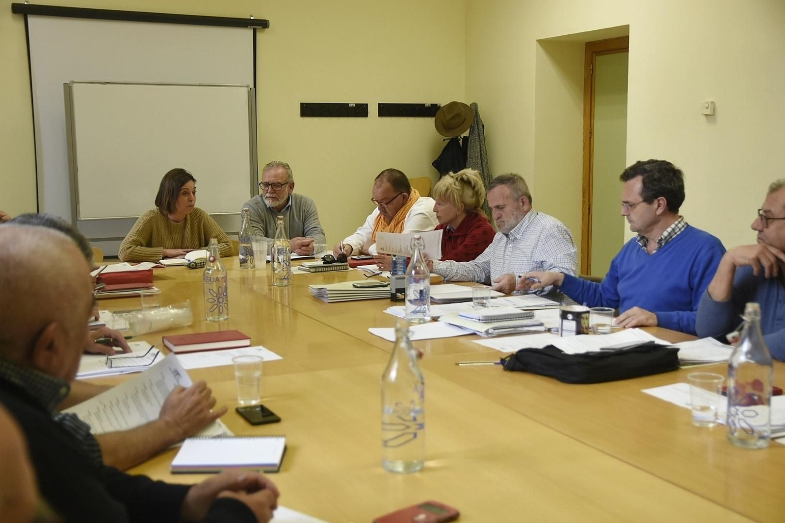 Detalle del último pleno celebrado por el Consejo del Movimiento Ciudadano, que ha contado con la alcaldesa.