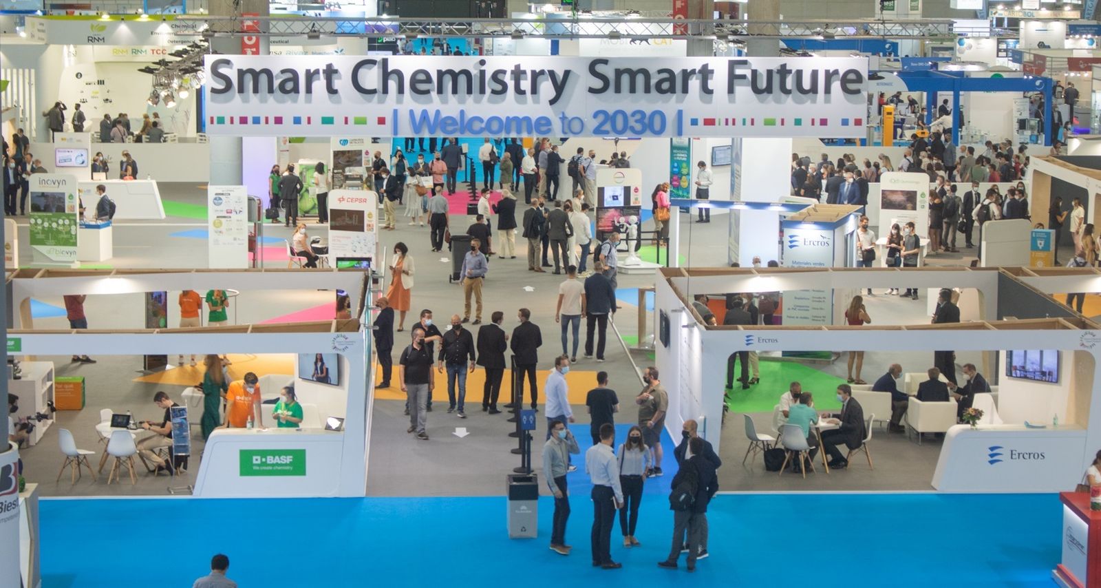 Vista general de 'Smart Chemistry', en Expoquimia 2021