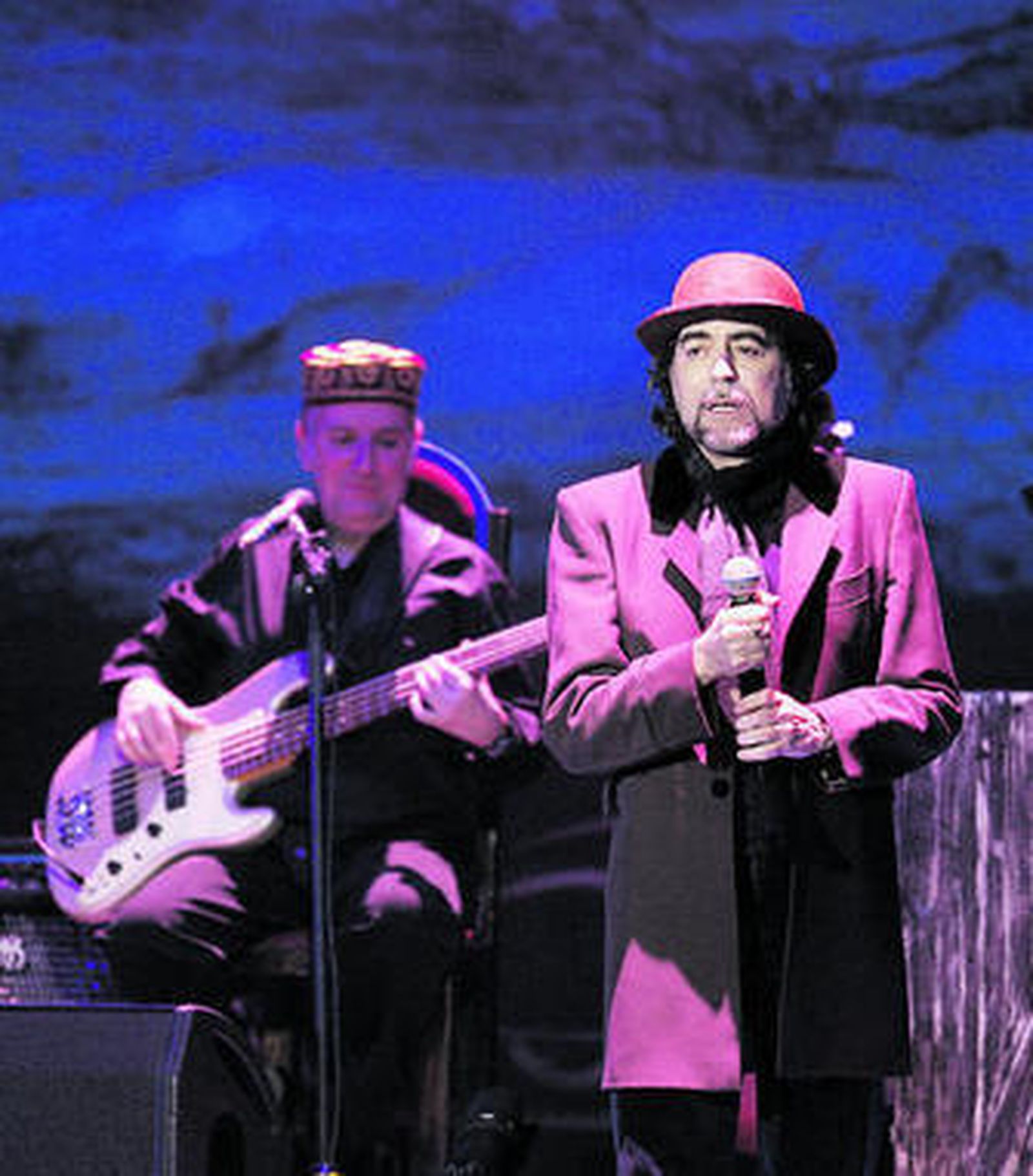 Joaquín Sabina durante una actuación en Málaga.