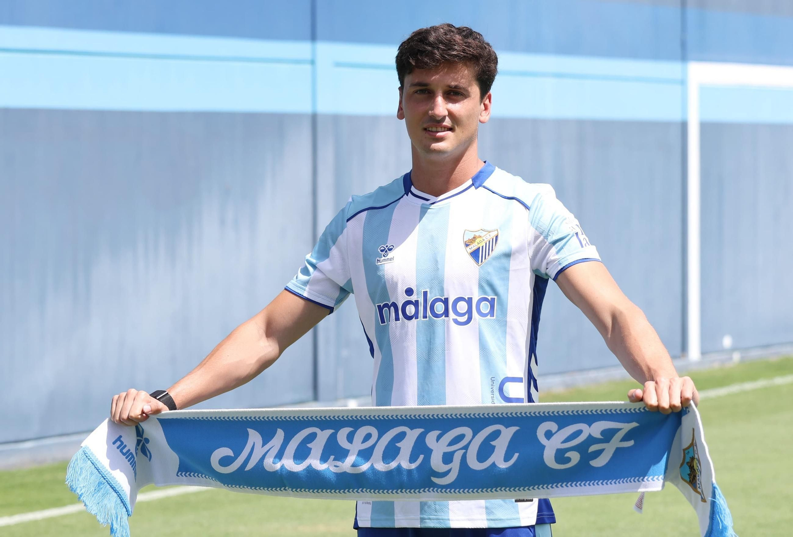 Carlos Dotor, su puesta de largo con el Málaga CF