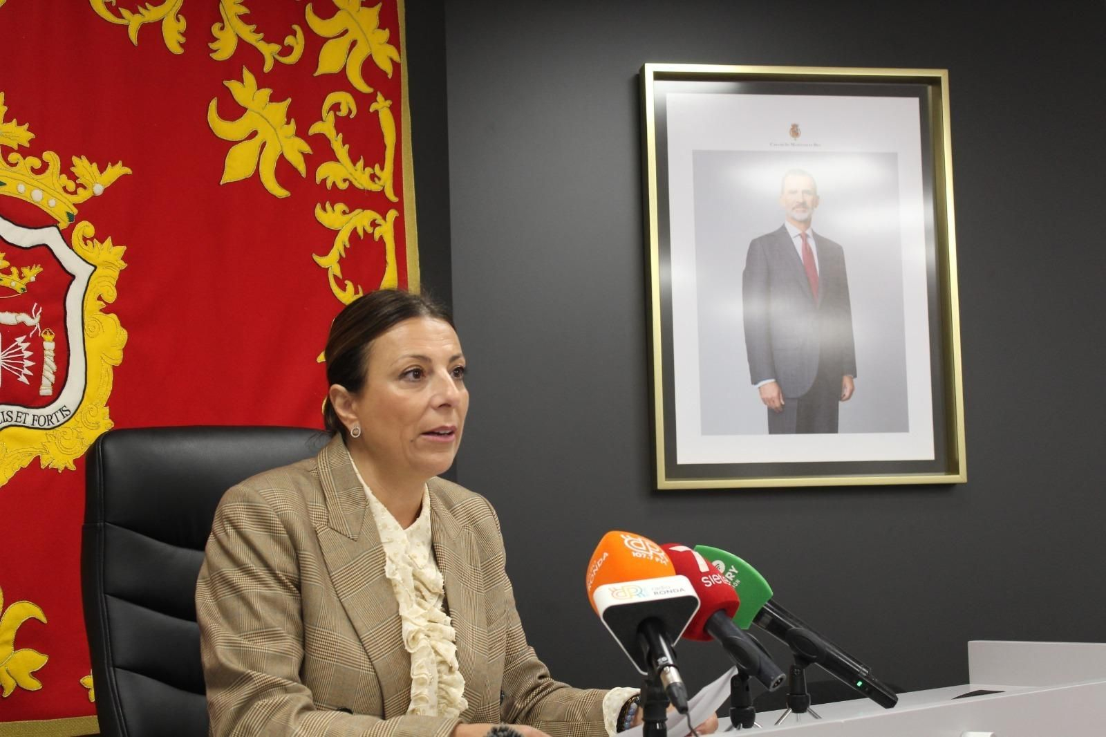 María de la Paz Fernández, alcaldesa de Ronda.