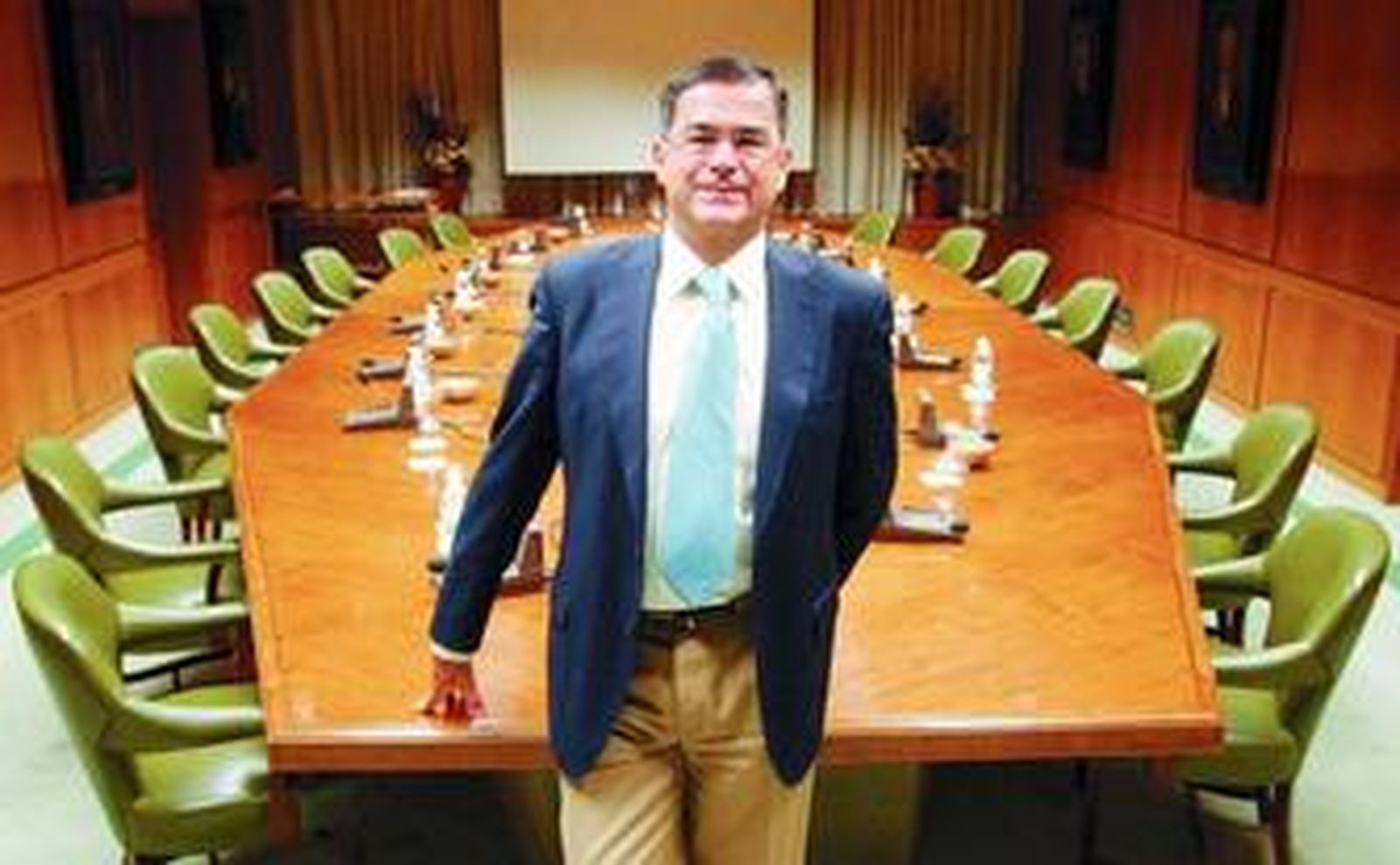 José Antonio Martínez, en la sede de Endesa en Sevilla.