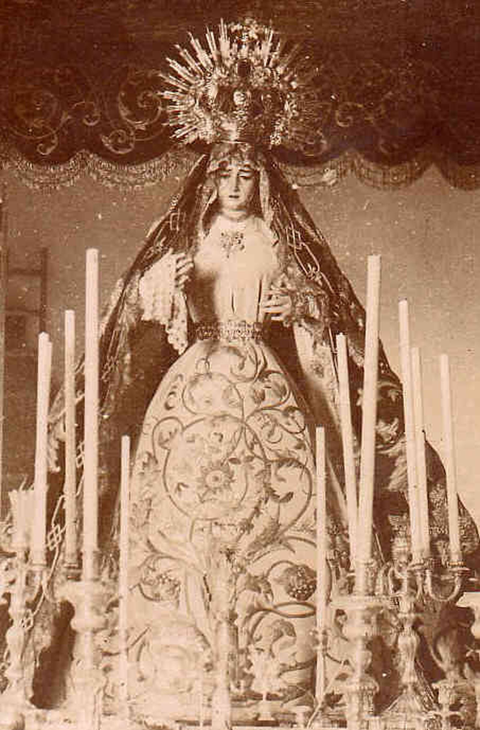 La Virgen de la O en 1905