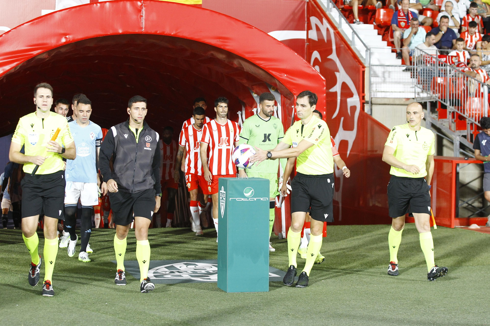 Imágenes del partido U.D. Almería-Real Club Celta de Vigo