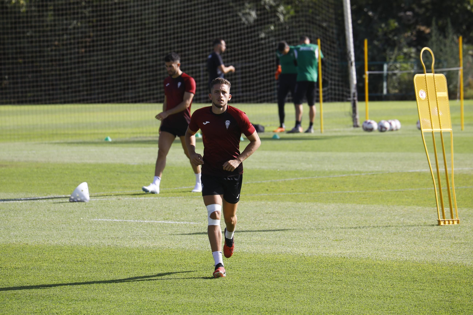 Isma Ruiz, durante el entrenamiento de este miércoles en la Ciudad Deportiva. Isma Ruiz, durante el entrenamiento de este miércoles en la Ciudad Deportiva.