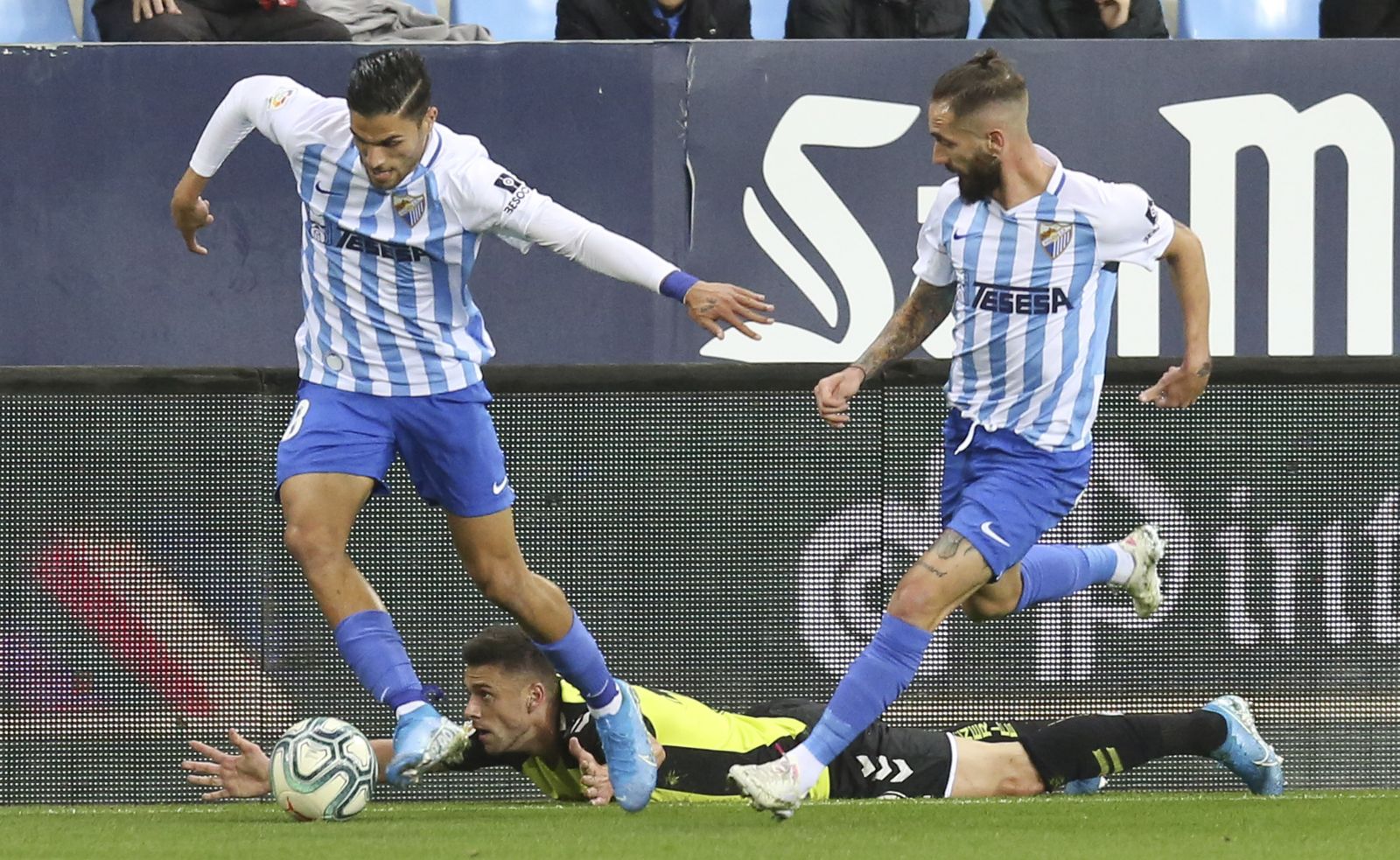 Las imágenes del Málaga CF-Tenerife