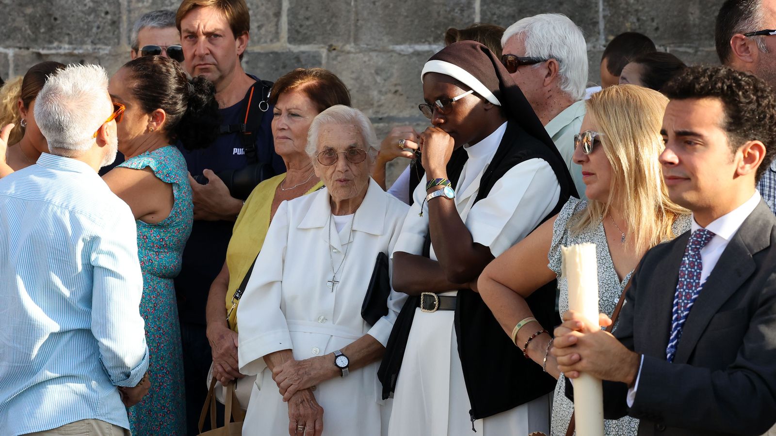 Procesión de regreso de la Virgen de la Estrella Coronada en Jerez
