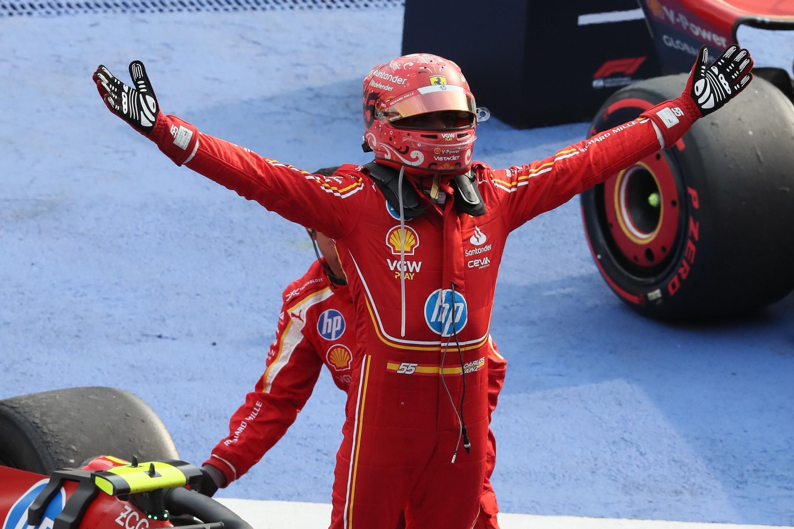 Las fotos del triunfo de Carlos Sainz en México