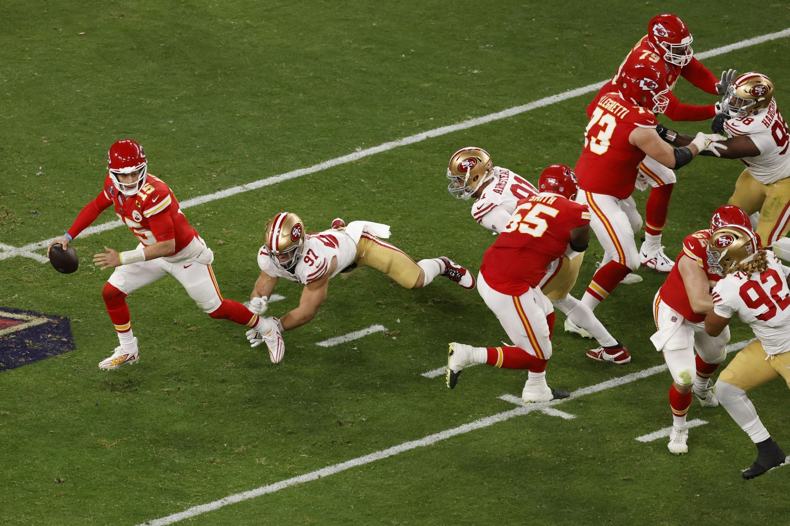 Las imágenes de la Super Bowl 2024