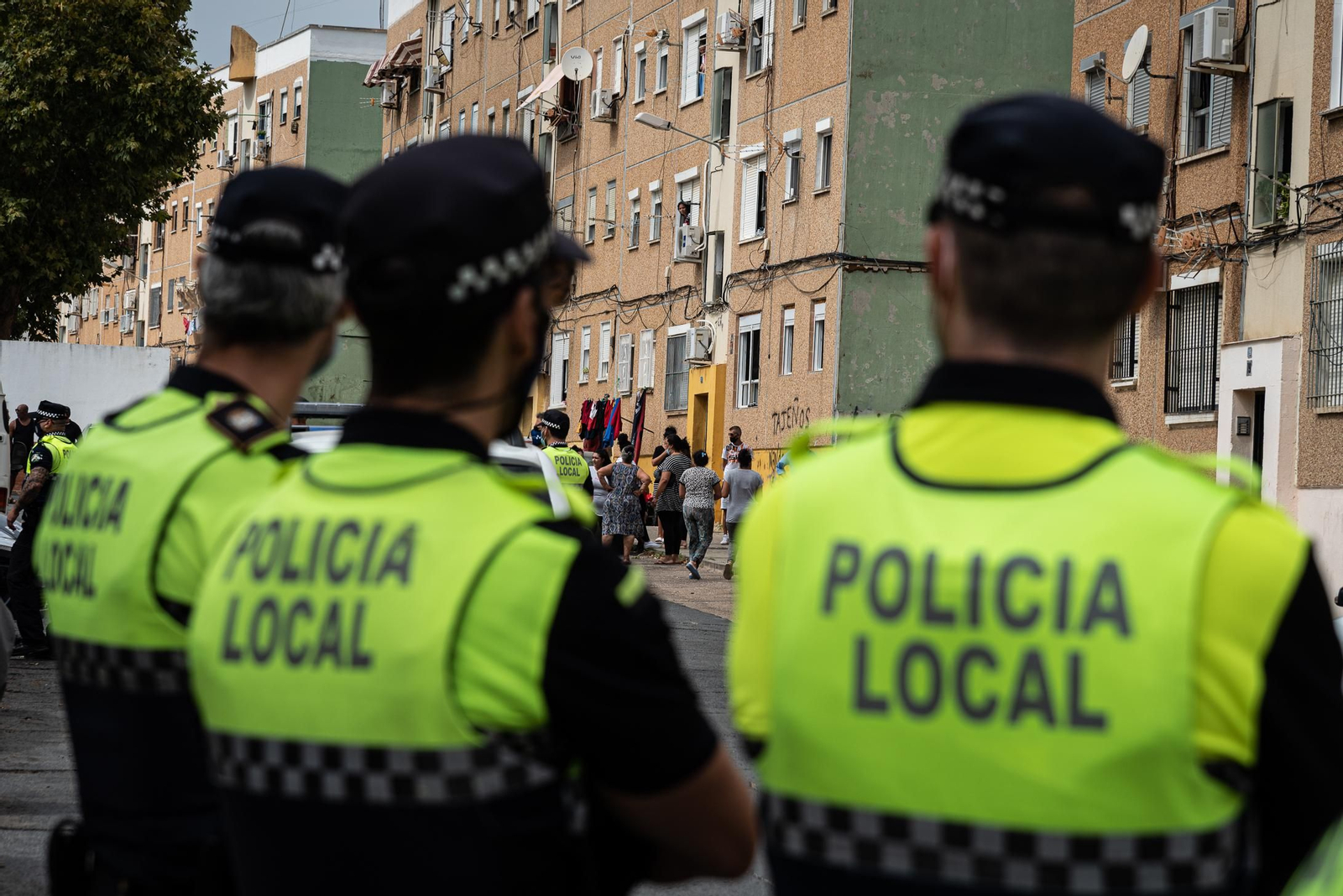 Imágenes de la reyerta ocurrida en la barriada de El Torrejón