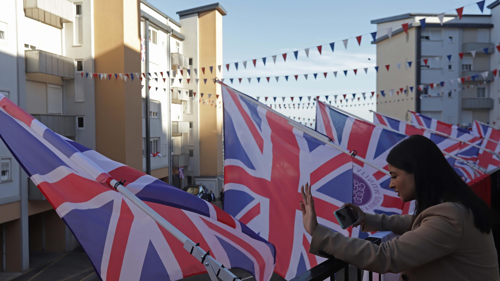 Fotos de la visita de los condes de Wessex a Morish Castle Estate en Gibraltar