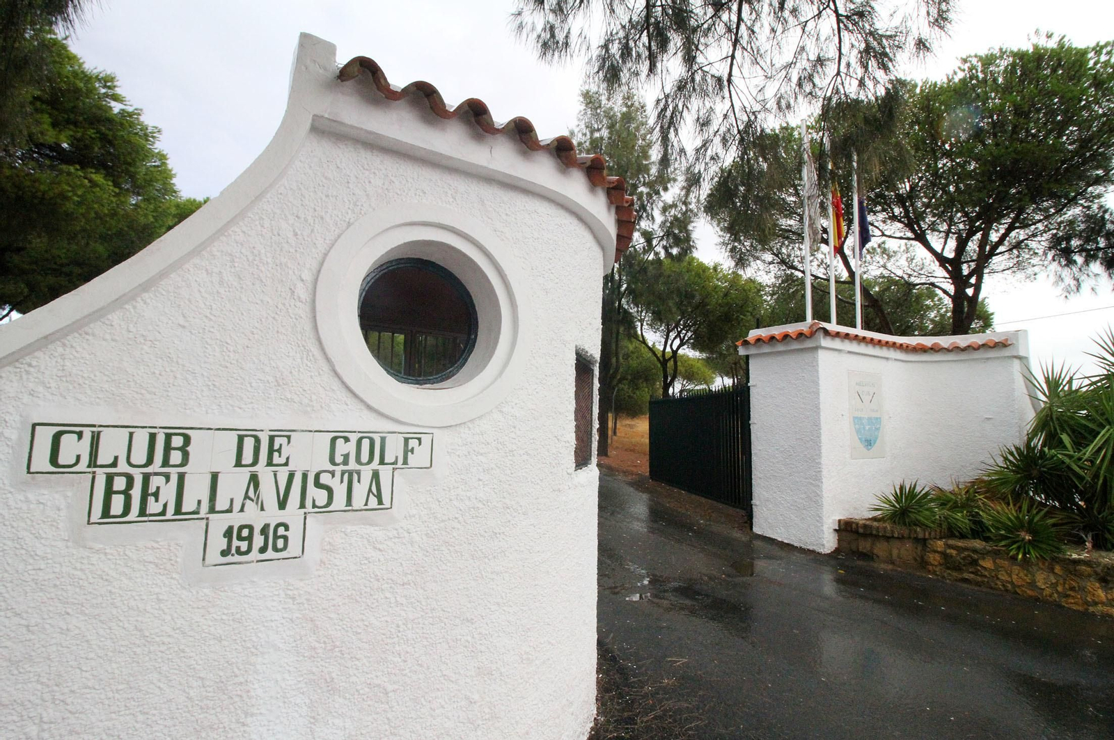 Imágenes del temporal de lluvia en Huelva.