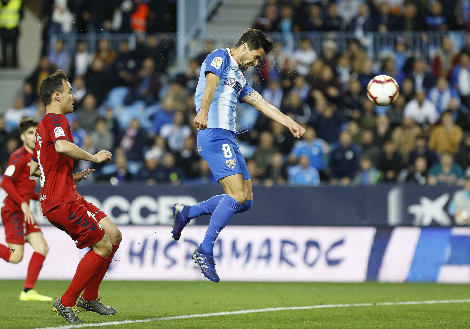 Las imágenes del Málaga-Osasuna