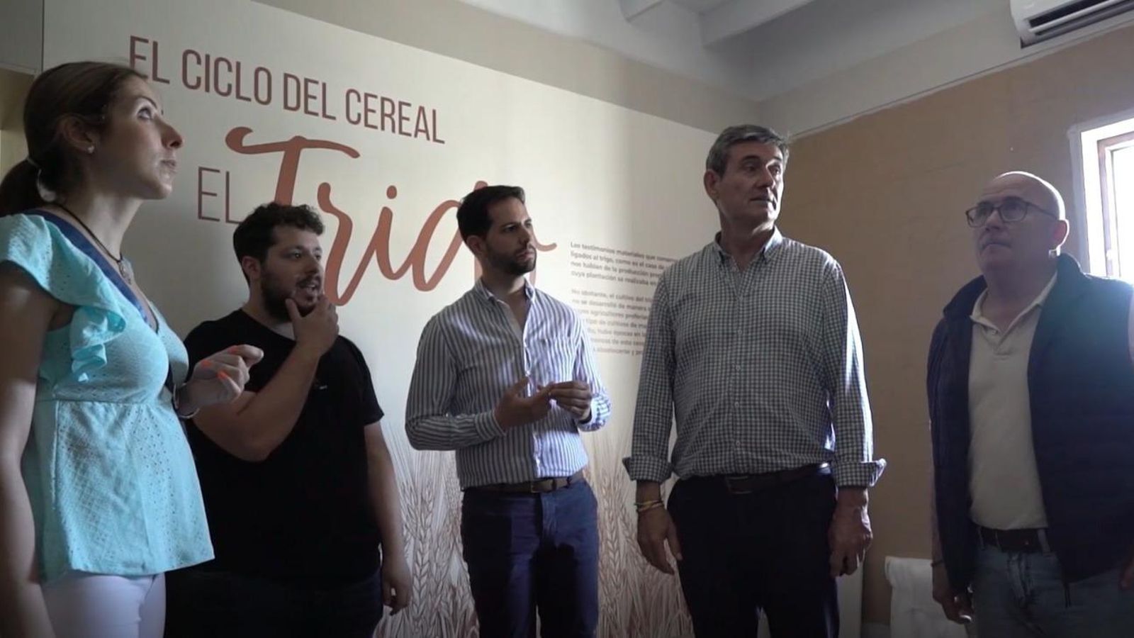 La visita institucional a las obras ha servido para comprobar el buen ritmo de las mismas.