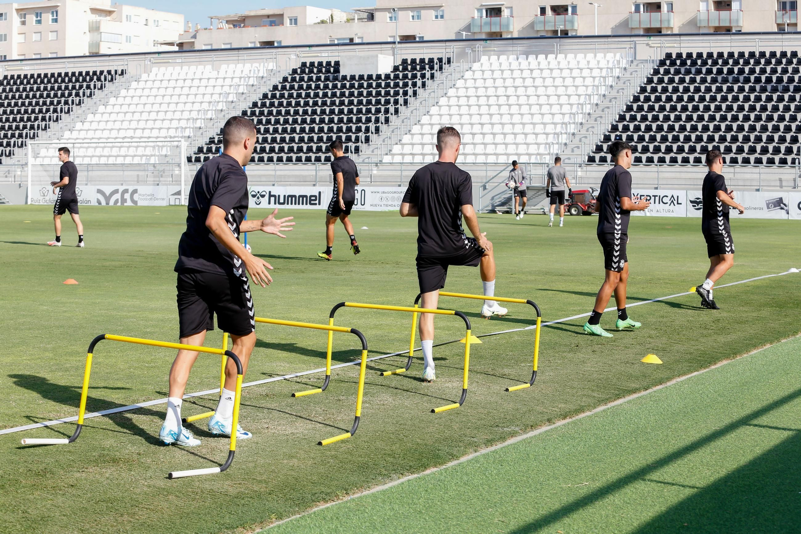 Las fotos del entrenamiento de la Balona previo al partido con el San Fernando