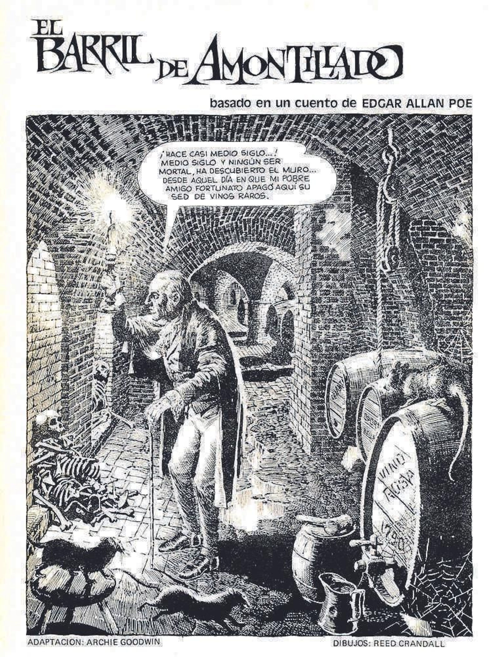 Version de Archie Goodwin y Reed Crandall en Creepy, 1966.