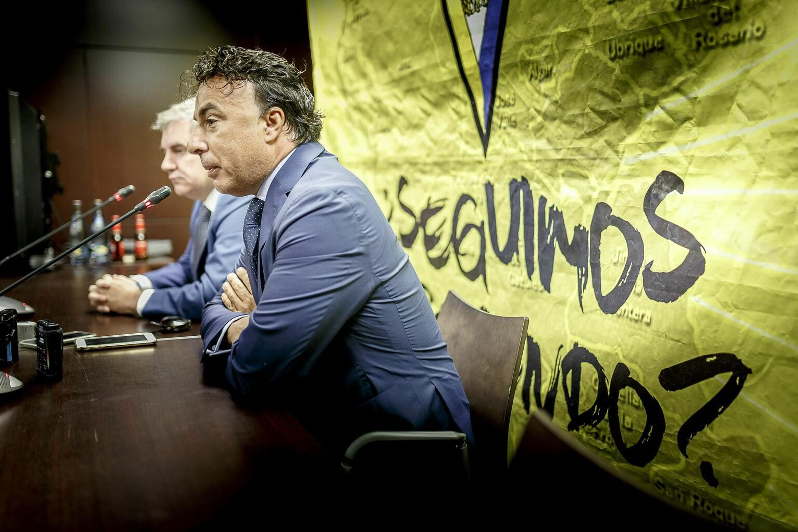 Vizcaíno (i ) y Pina, hace años cuando mantenían una relación cordial entre socios.