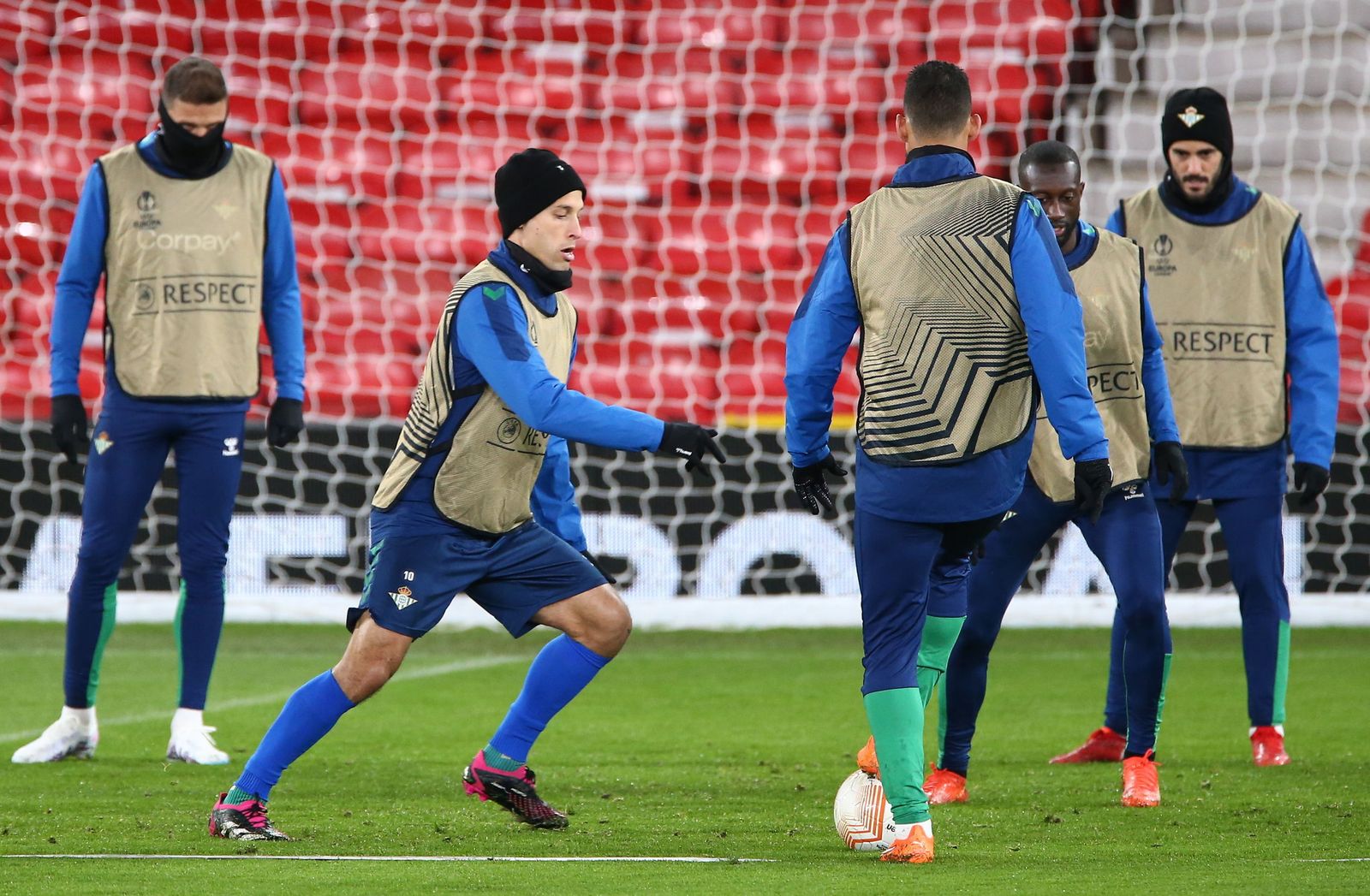 Las fotos previas del Manchester United-Betis