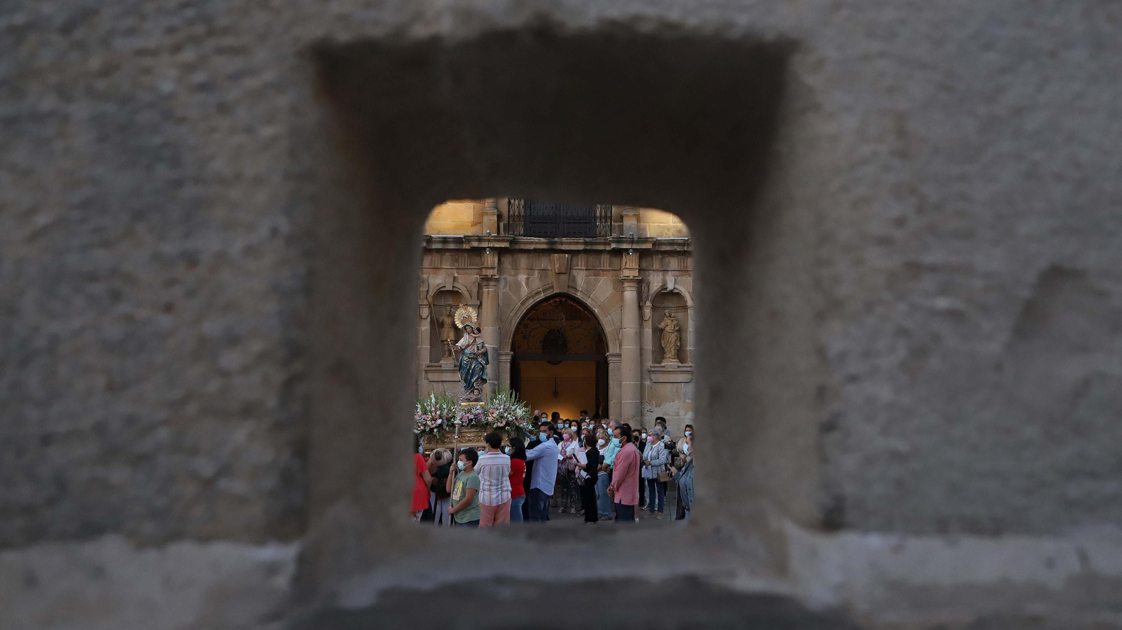Fotos del Rosario de la Aurora de la Patrona de Los Barrios