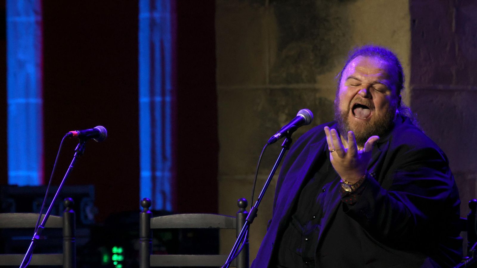 Ezequiel Benítez en la Fiesta de la Bulería de Jerez