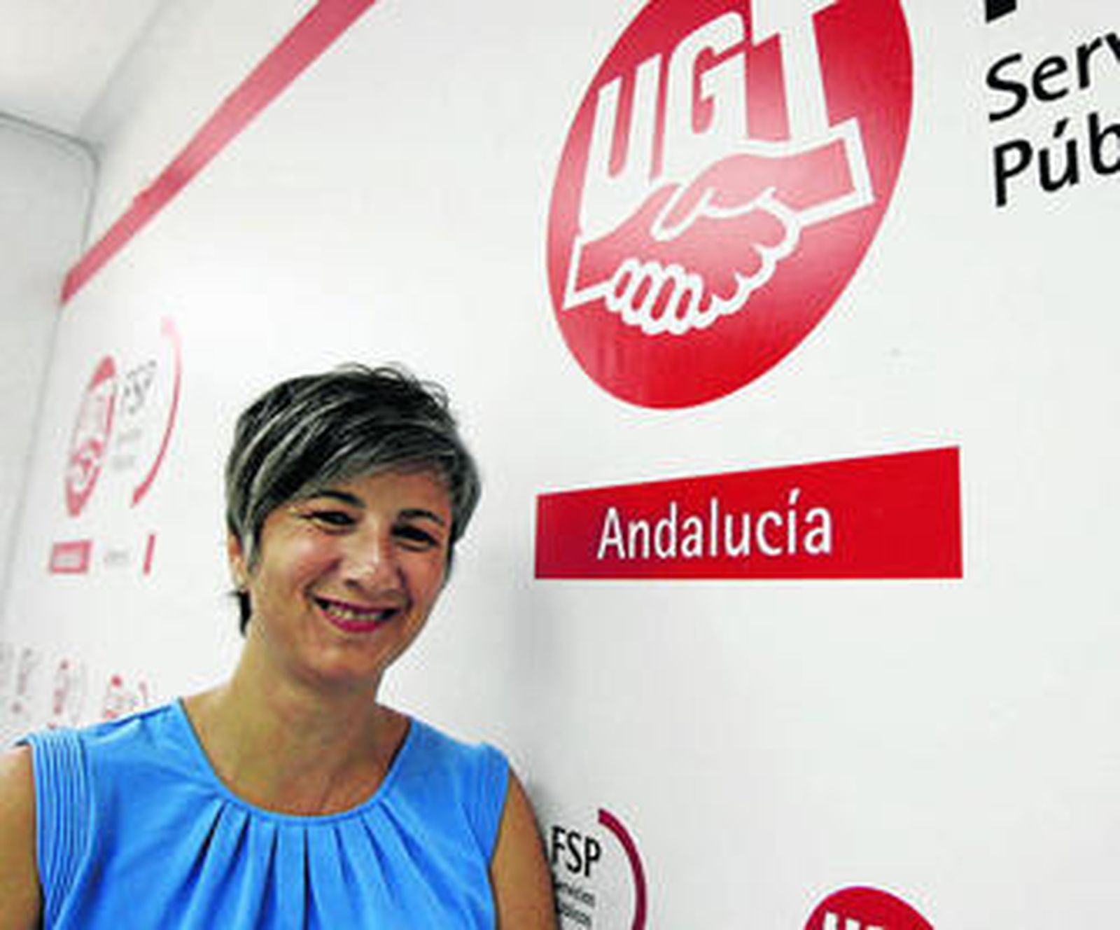Rosa Cobos, secretaria general de la Sección Sindical de UGT en el Ayuntamiento y miembro de la Junta de Personal.