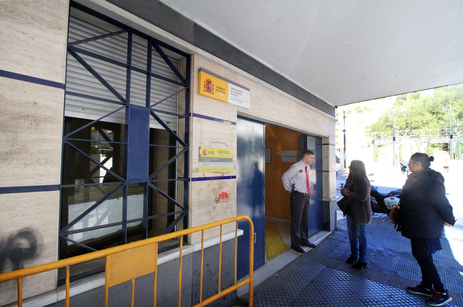 Imagen de archivo. Oficina de extranjería de Huelva.