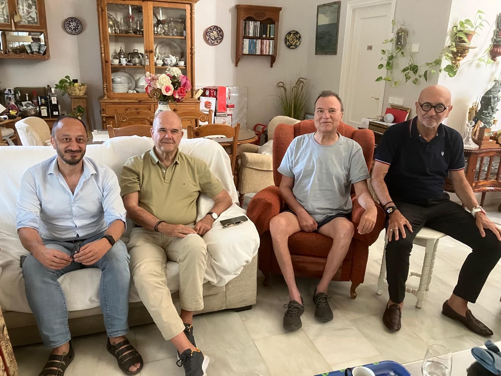 Visita a Alfredo Sánchez Monteseirín