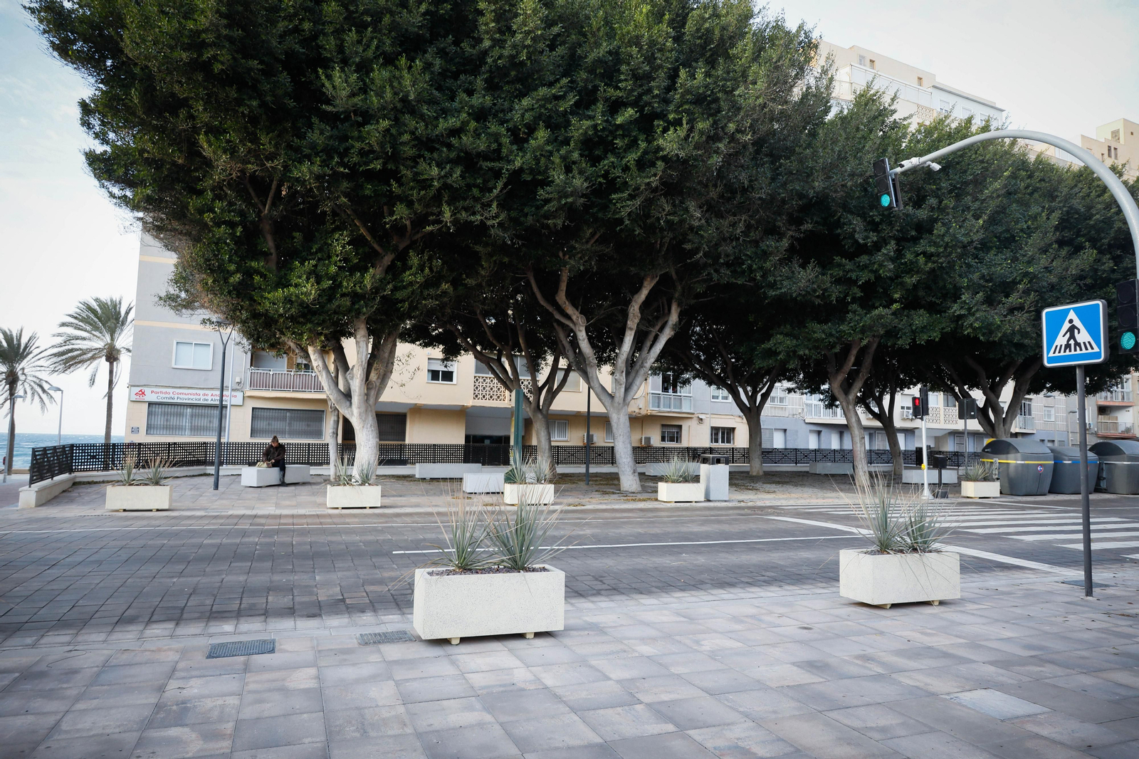 Imágenes de las calles en obras