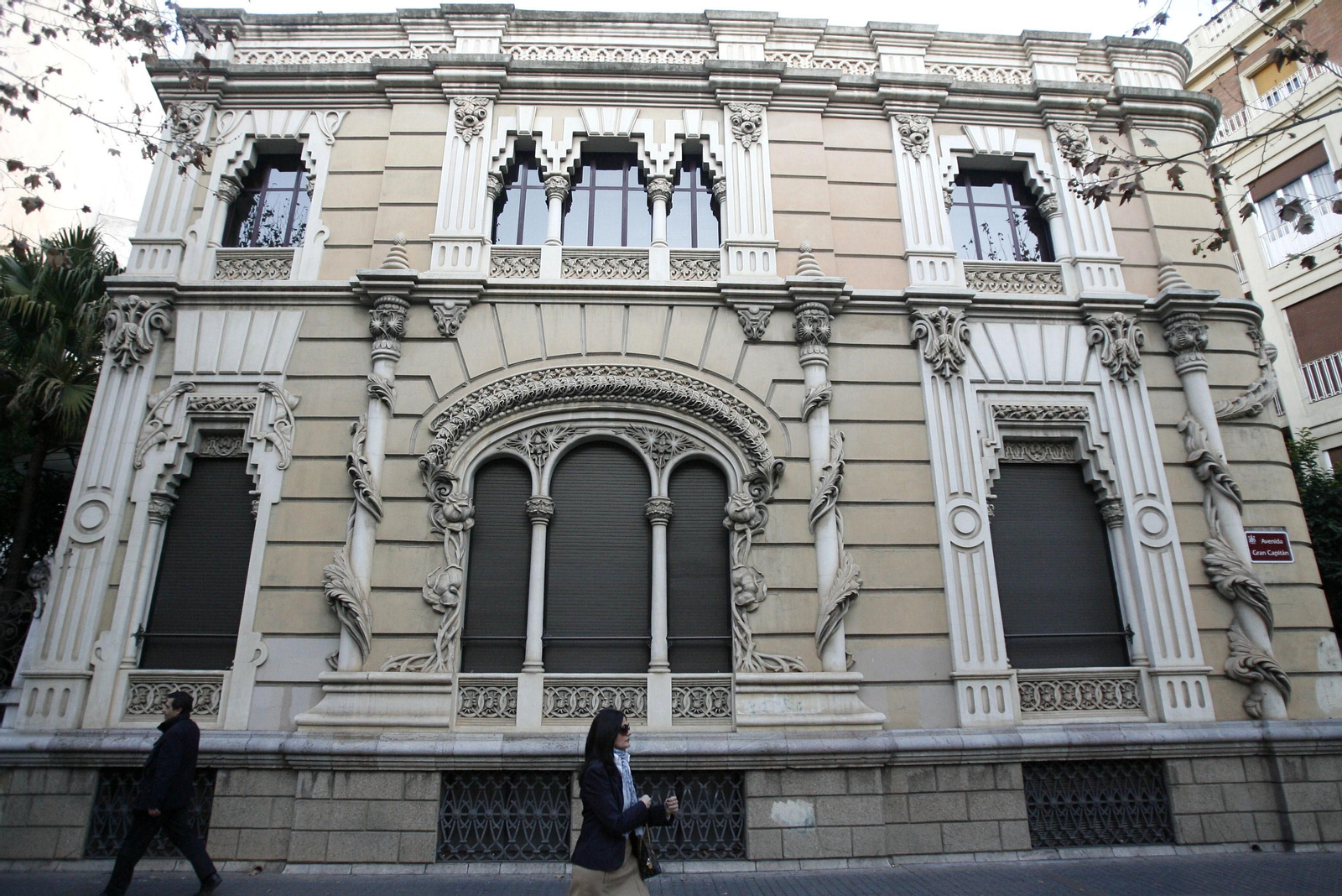 Fachada del Colegio de Arquitectos de Córdoba.