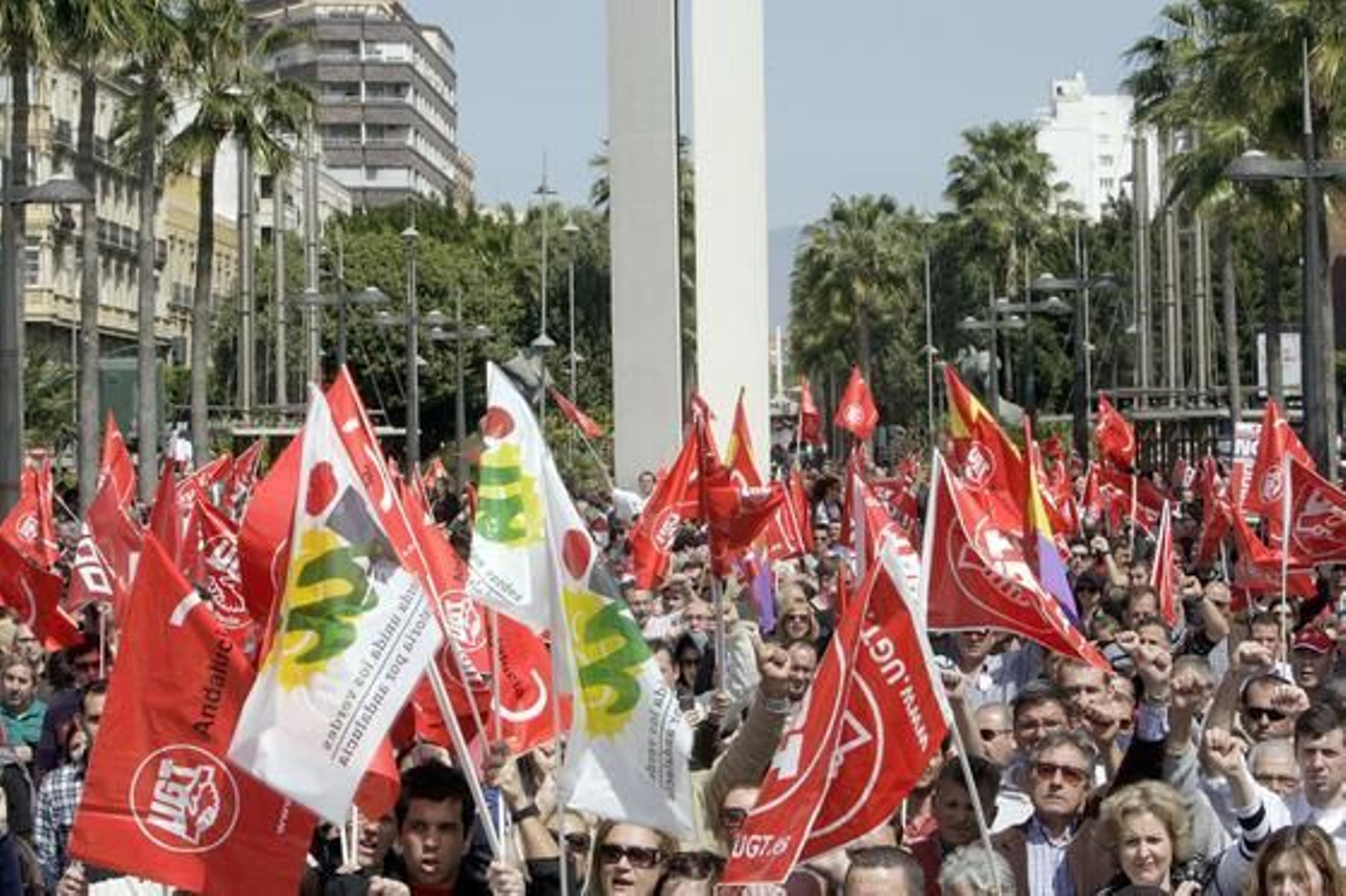 Las imágenes de la huelga general en España
