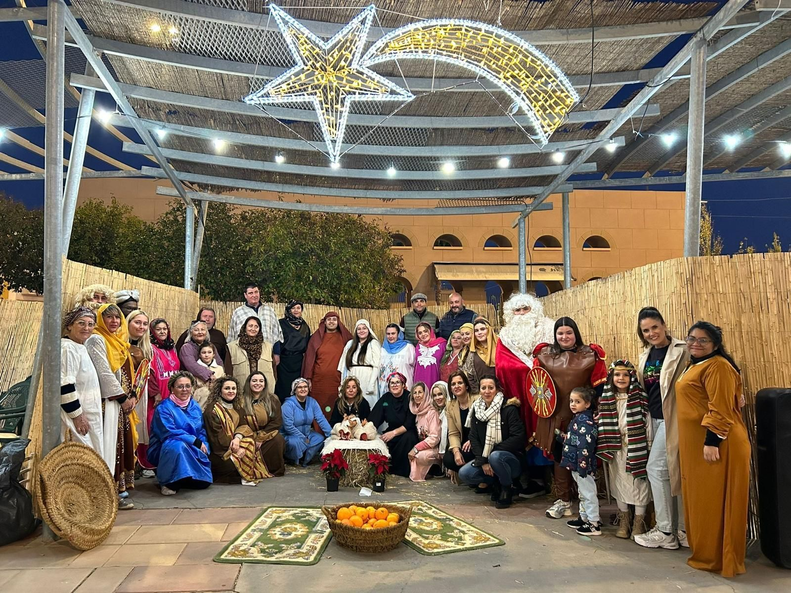 Imagen de archivo del Belén Viviente del año pasado.