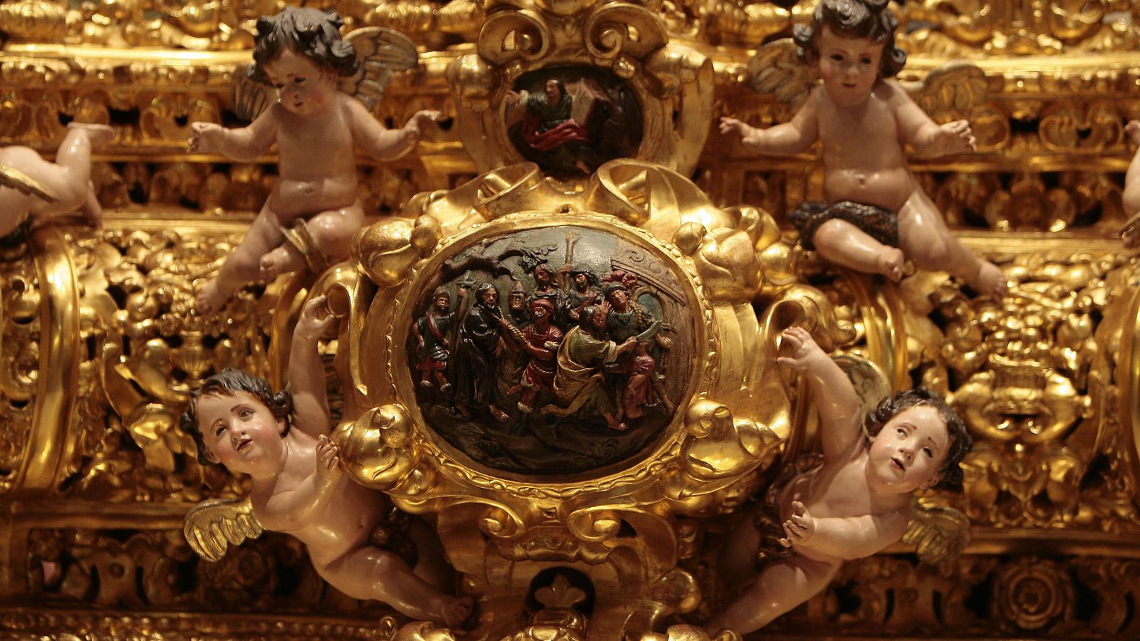 El paso del Gran Poder tras su restauración.