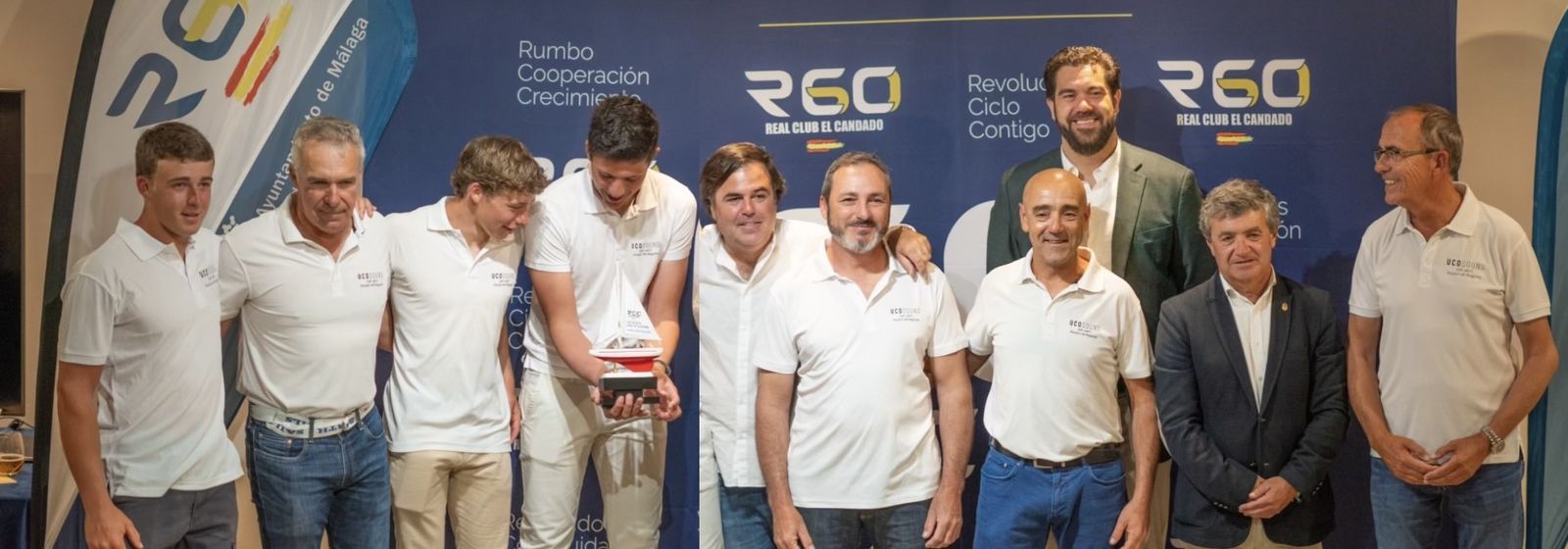 Ganadores de la regata.