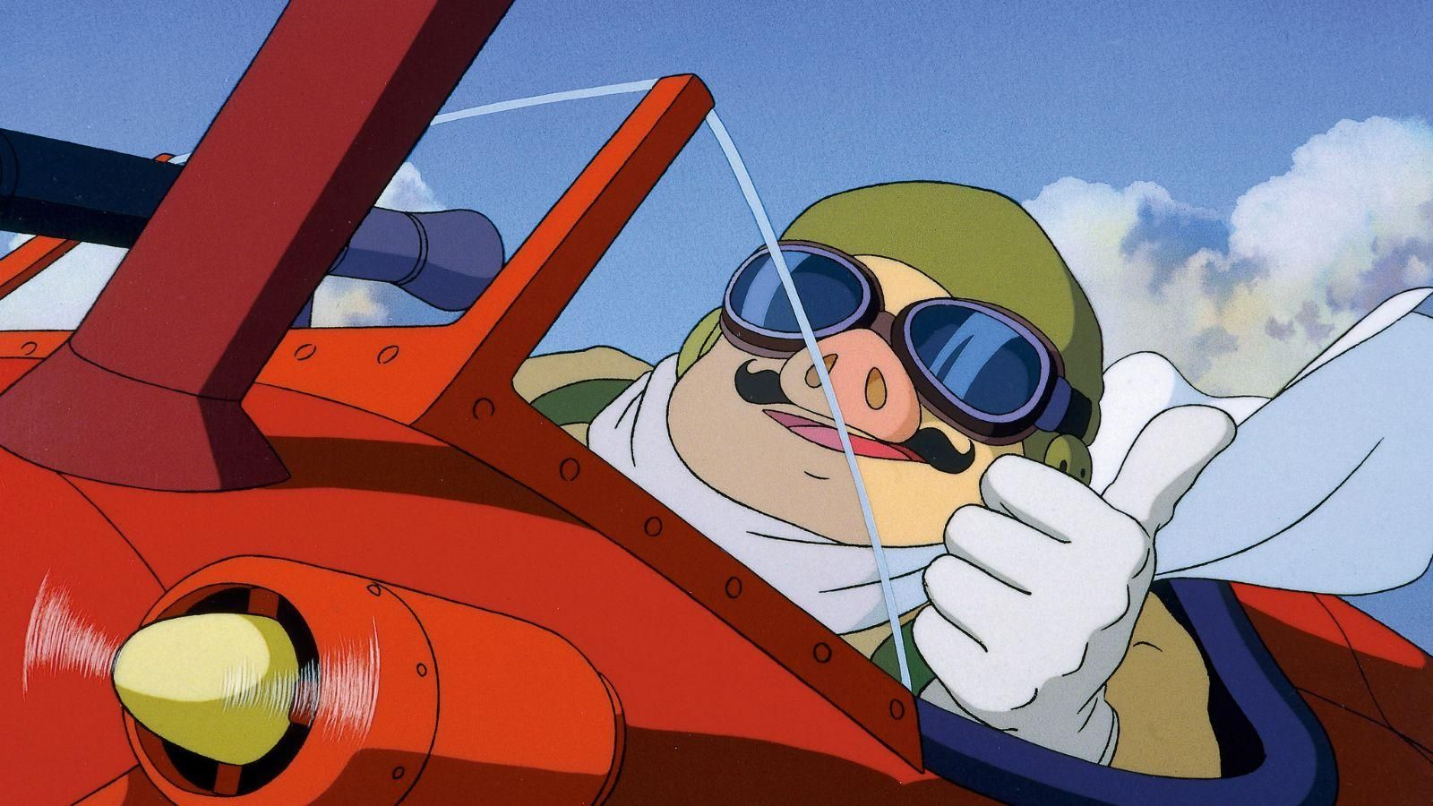 Una imagen de 'Porco Rosso' (1992, Hayao Miyazaki).