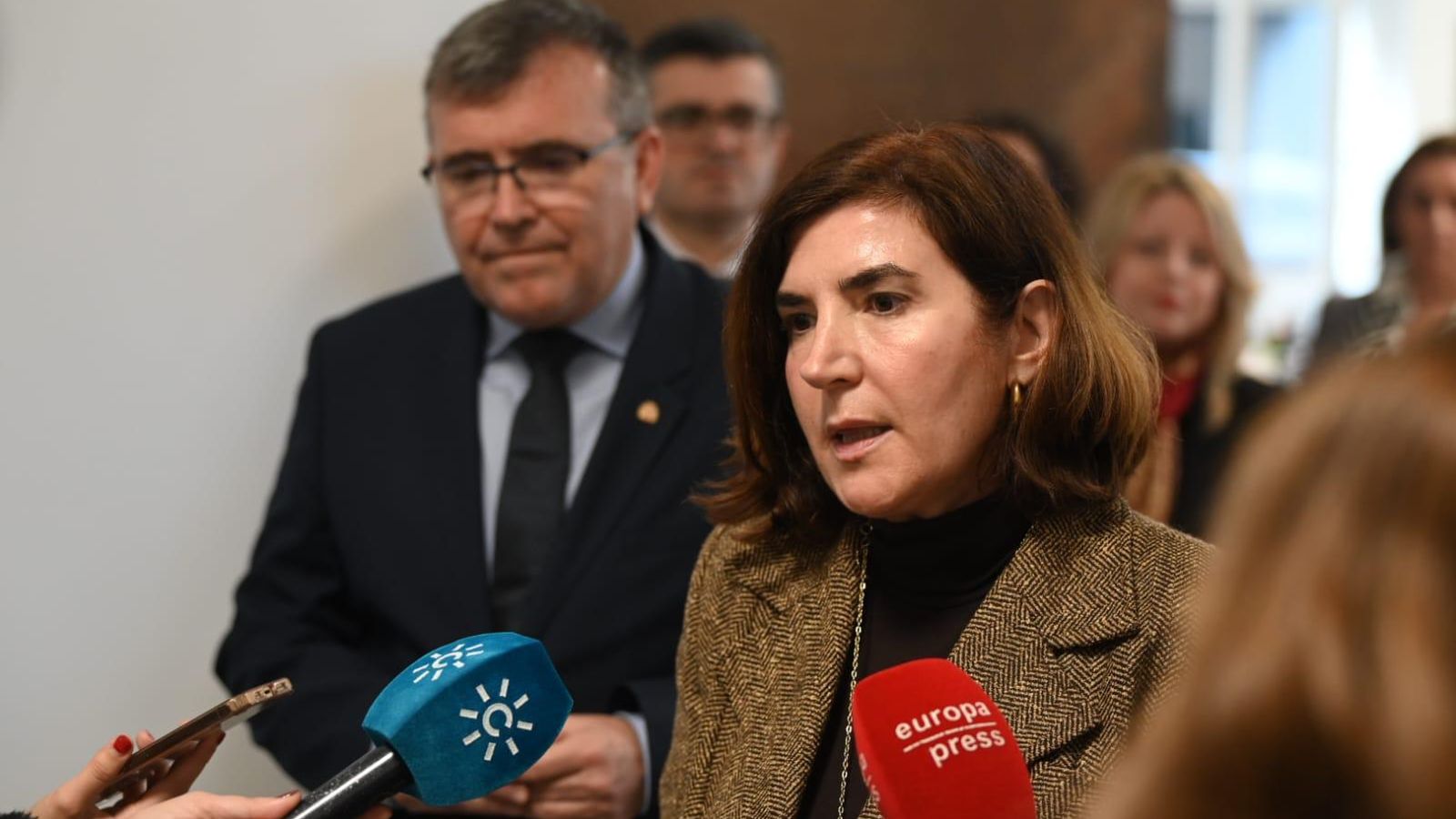 La consejera de Empleo, Empresa y Trabajo Autónomo, Rocío Blanco