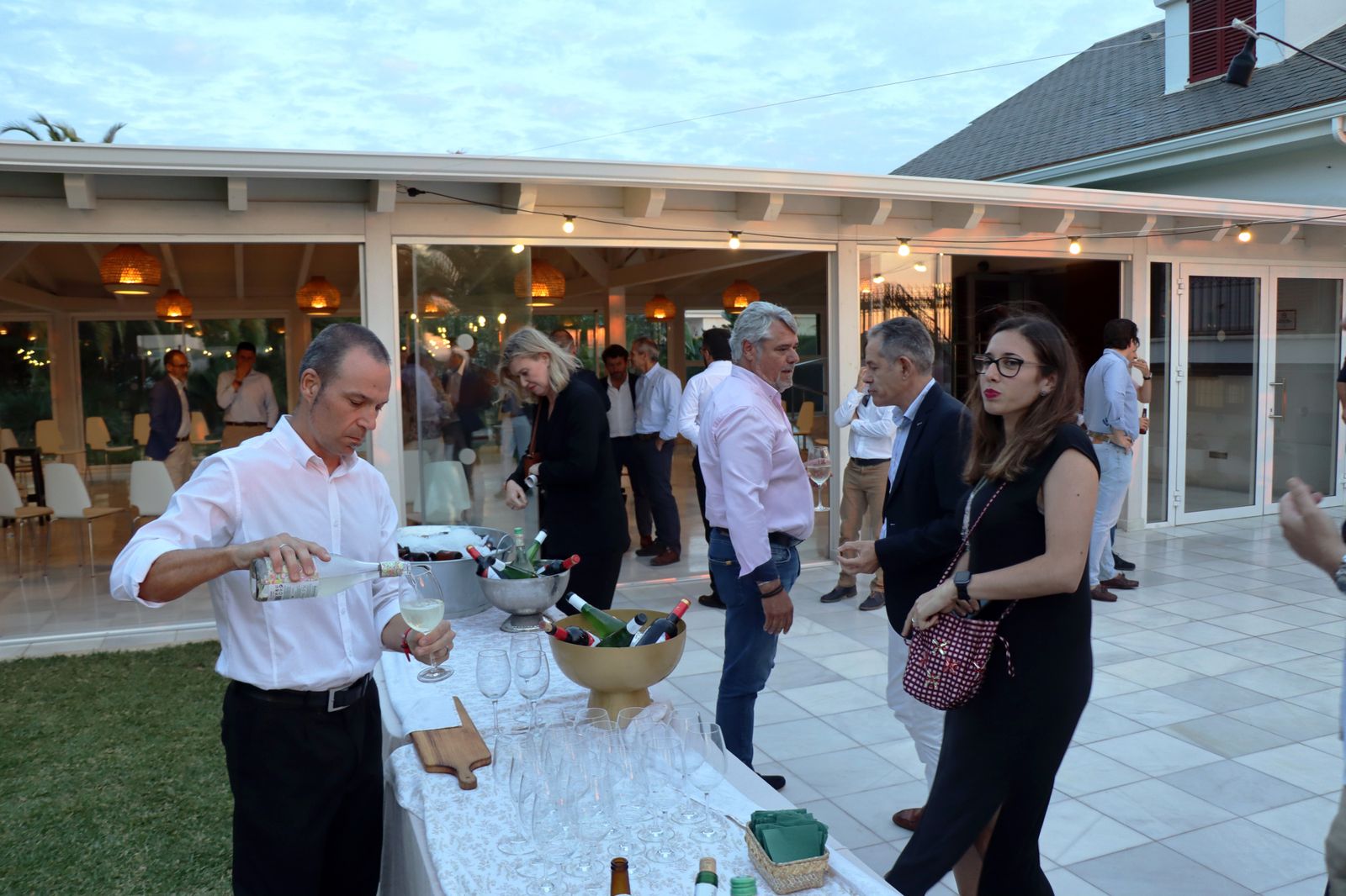 Imágenes de la recepción en la "Noche de los Frutos Rojos"