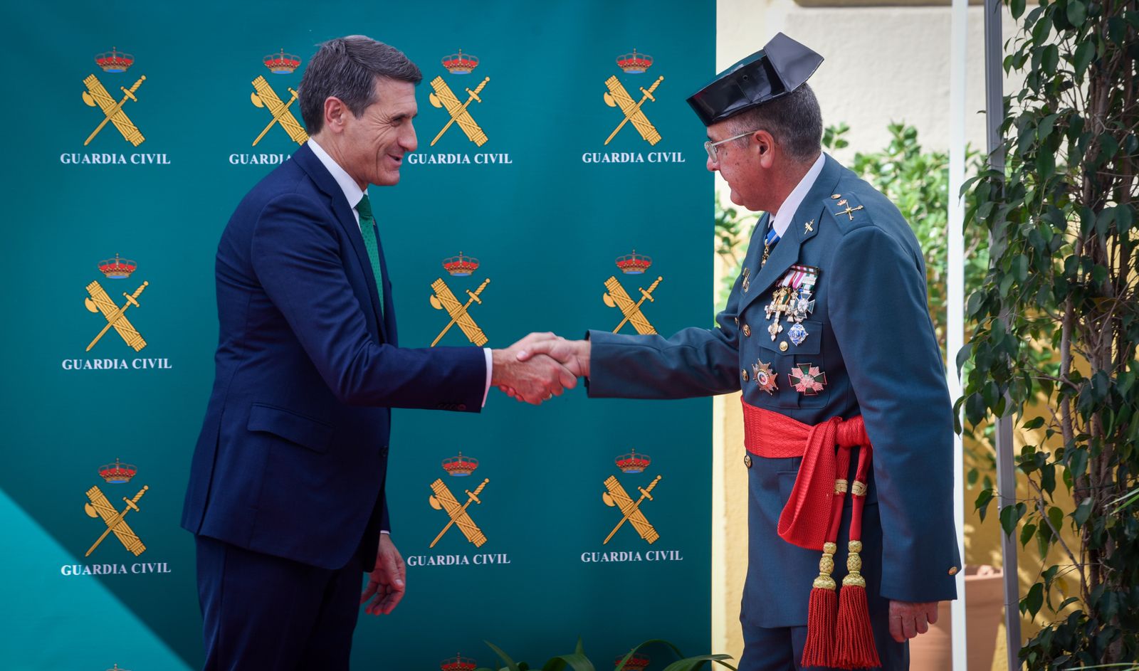 Imágenes del acto del día del Pilar de la Guardia Civil