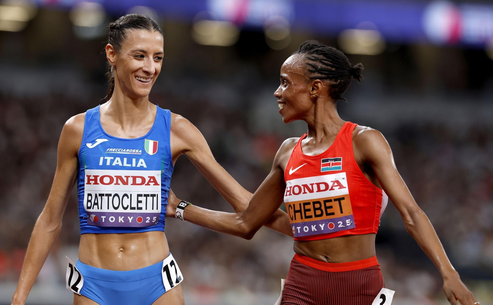 Las fotos del prometedor triunfo de Attaoui y del resto de la jornada del Mundial de Atletismo
