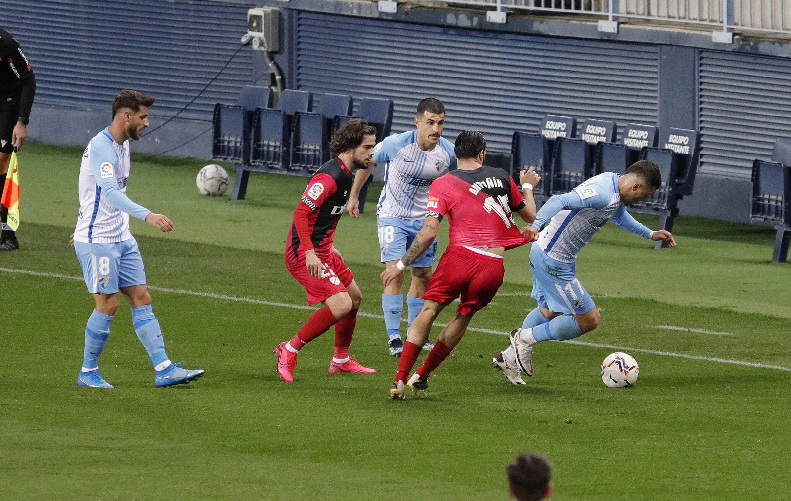 Las fotos del Málaga CF-Rayo Vallecano