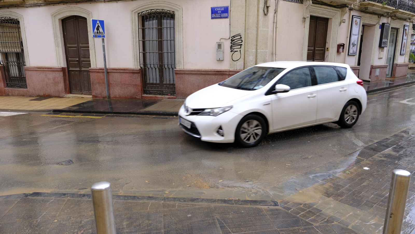 Fotogalería de la lluvia en Almería.