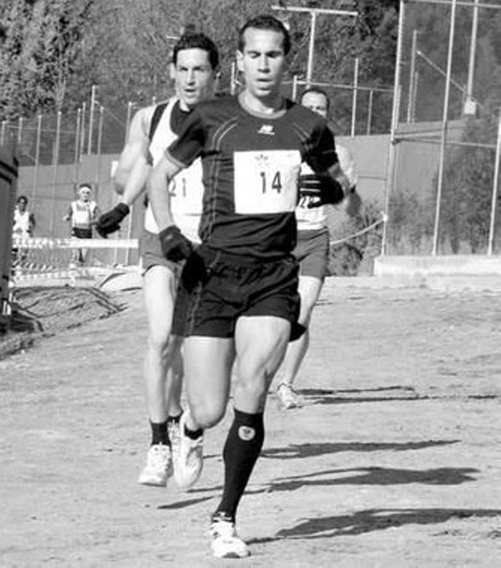 José Manuel Cortés Medina, durante la prueba de Toledo.