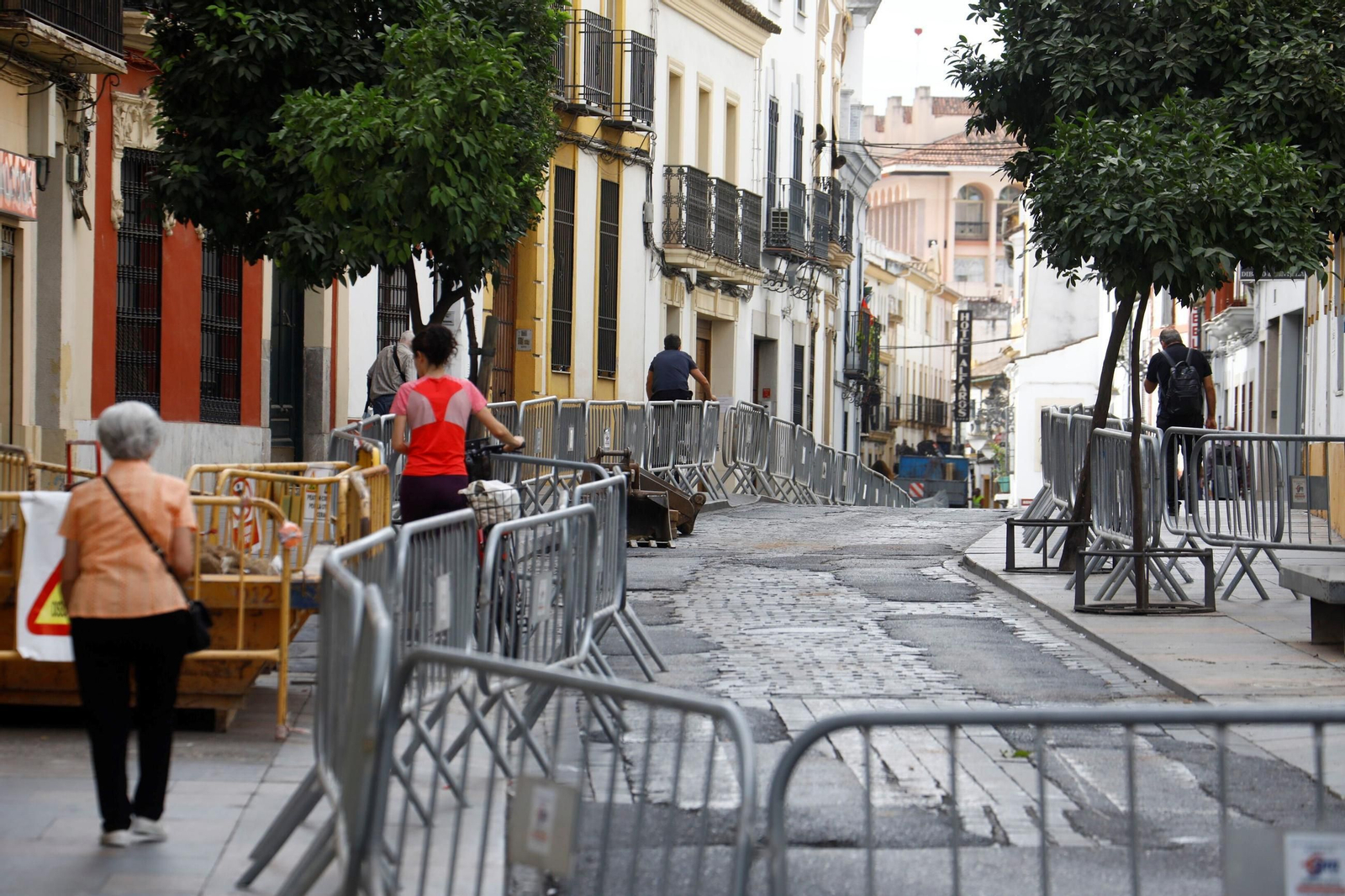 El inicio las obras de la calle Alfaros, en imágenes