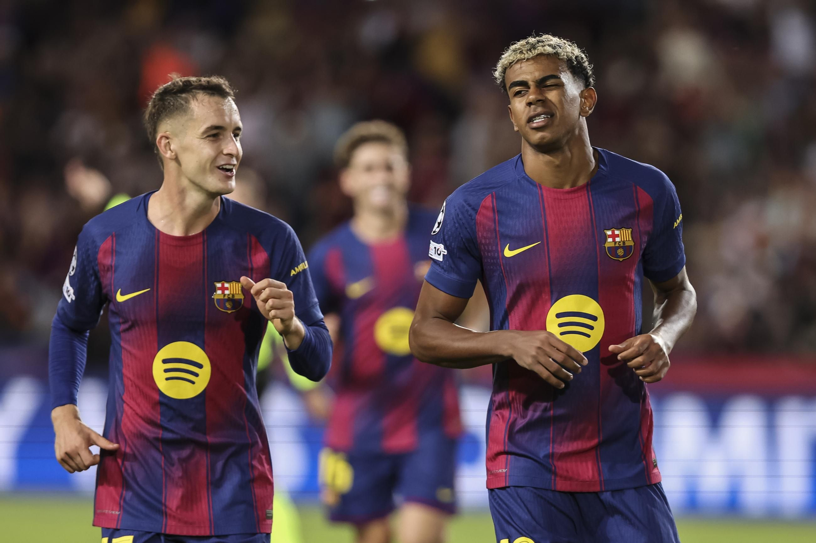 Las fotos del Barcelona-Olympiacos