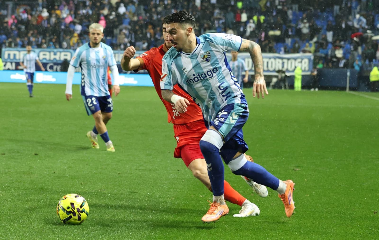 Las fotos del Málaga CF-Burgos