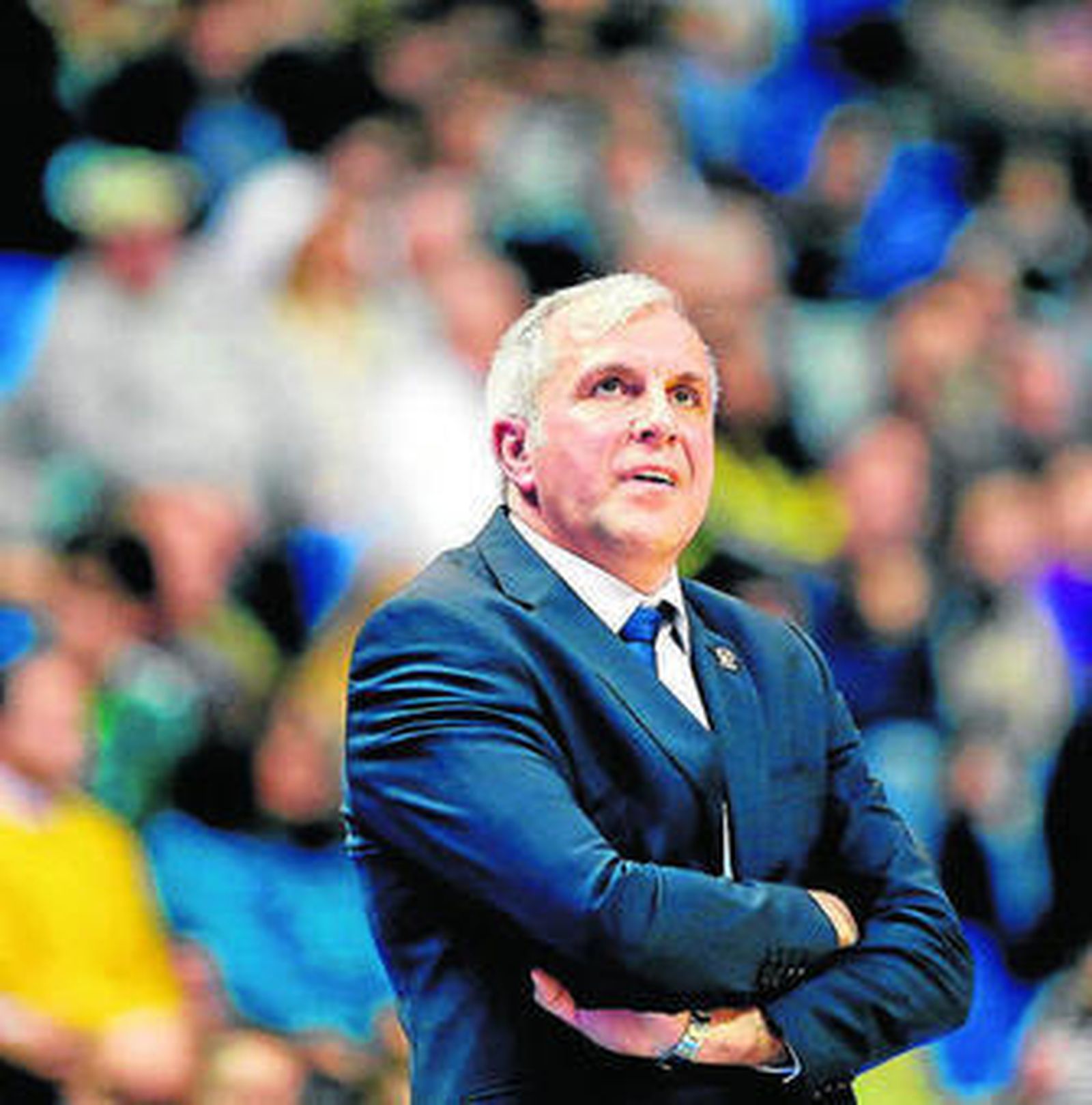 Obradovic, en el encuentro del Top 16 disputado en el Carpena ante el Unicaja.