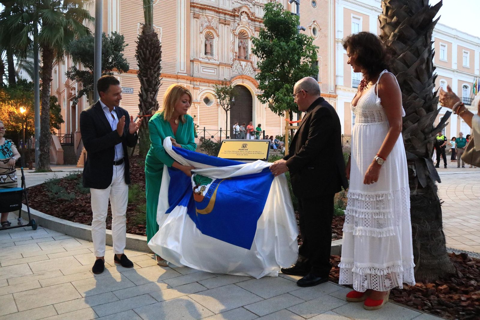 Inauguración de la Plaza de La Merced de Huelva en imágenes