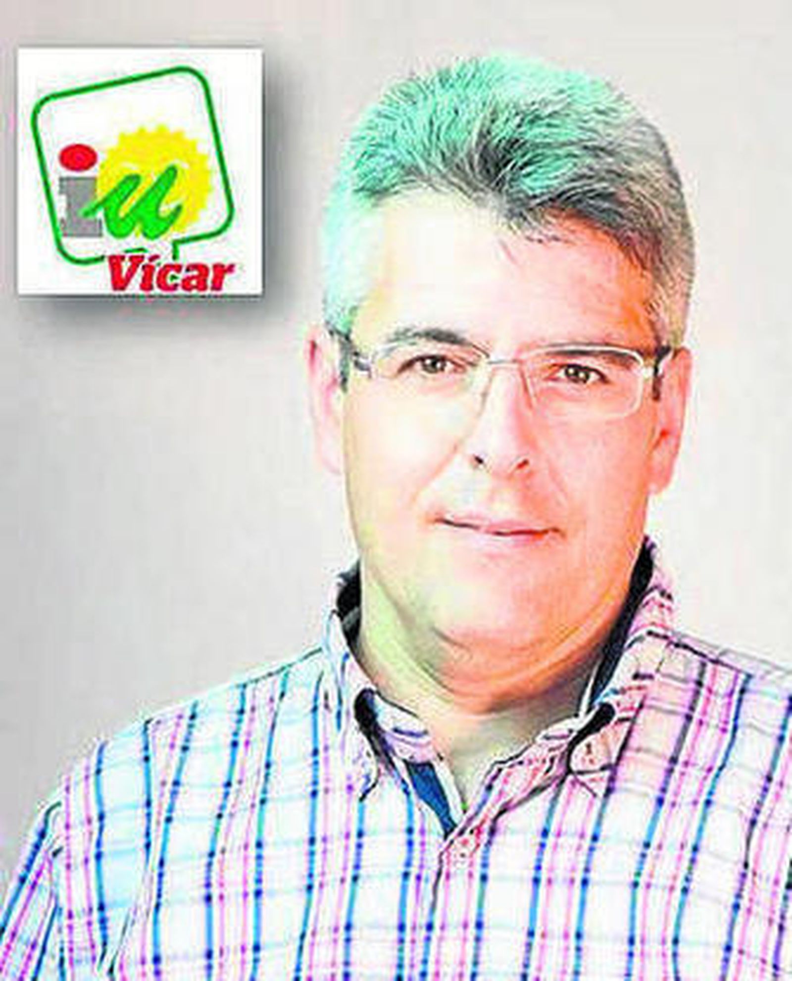 David Cabrera, candidato de IU.