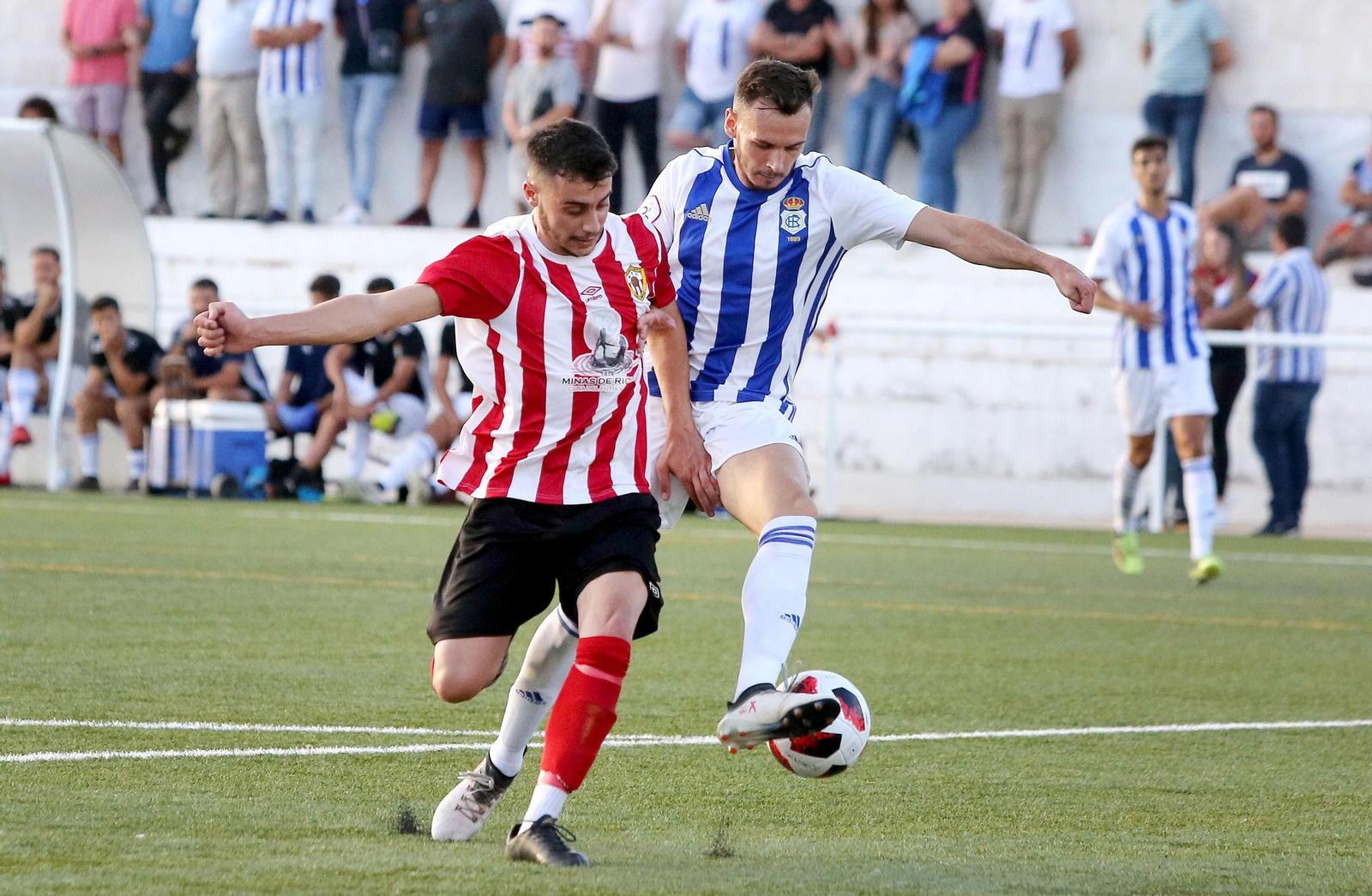 Imágenes del partido Riotinto-Recreativo de pretemporada 2019