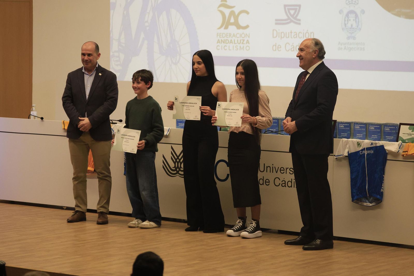Las fotos de la gala de la Federación Andaluza de Ciclismo, en Algeciras